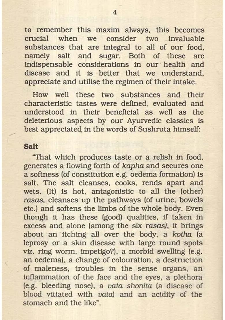Salts, Sugar, Jaggery and Honey- Traditional Family Medicine (Health Series An Old and Rare Book) - Indya