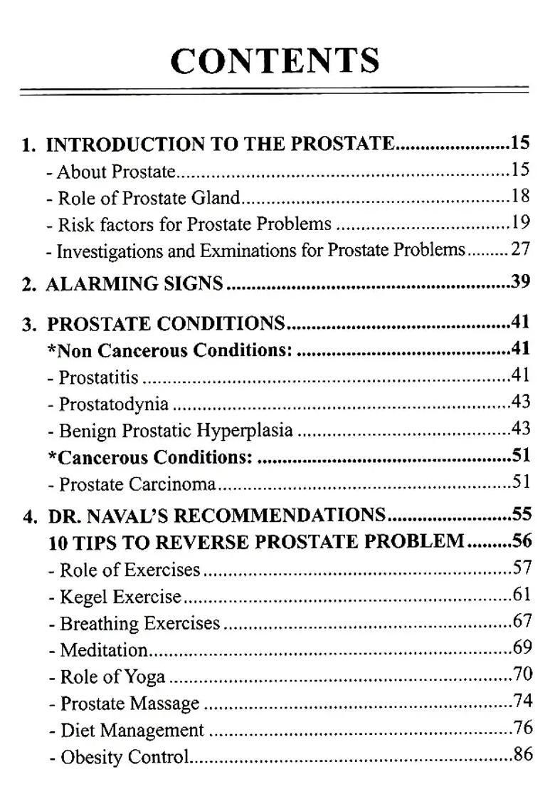 Reversing Prostate Problems in Natural Way (Without Surgery And Harmful Chemical Drugs) - Indya