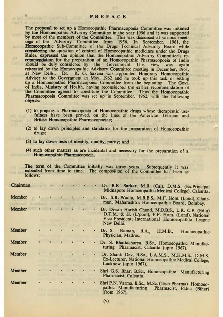 Homoeopathic Pharmacopoeia of India (PDH-58 Vol-I An Old and Rare Book) - Indya