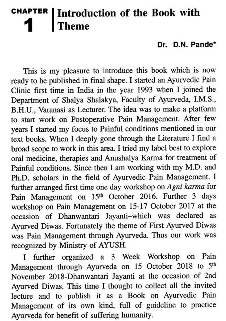 Integrated Ayurvedic Pain Management - Indya