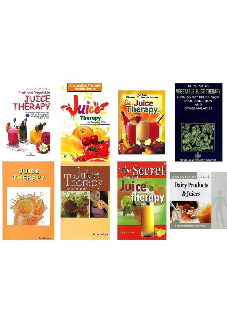 Juice Therapy (Set of 8 Books) - Indya