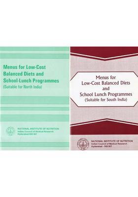 Menus for Low-Cost Balanced Diets and School-Lunch Programmes Suitable for North India and South India (Set of 2 Books)