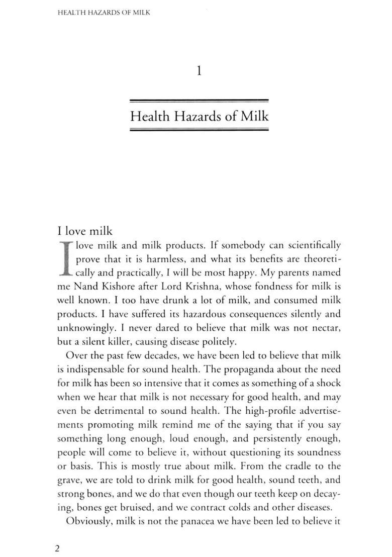 Milk - A Silent Killer - Indya