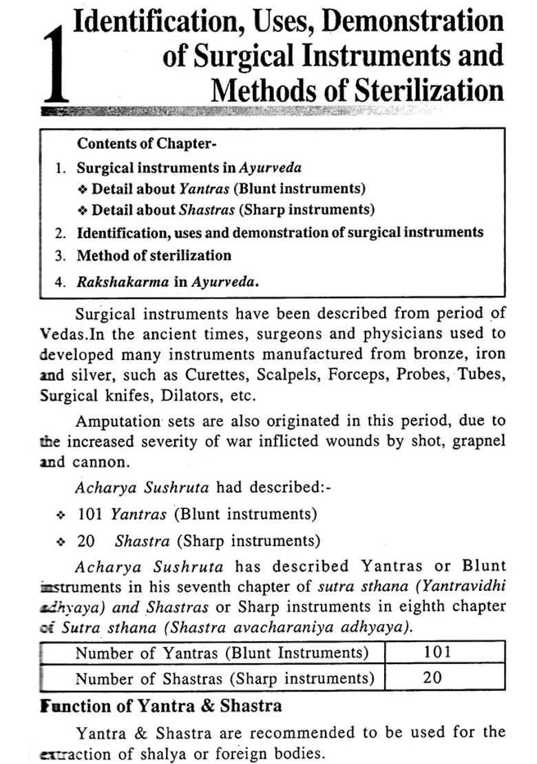 Clinical Approach in Shalya Tantra - Indya