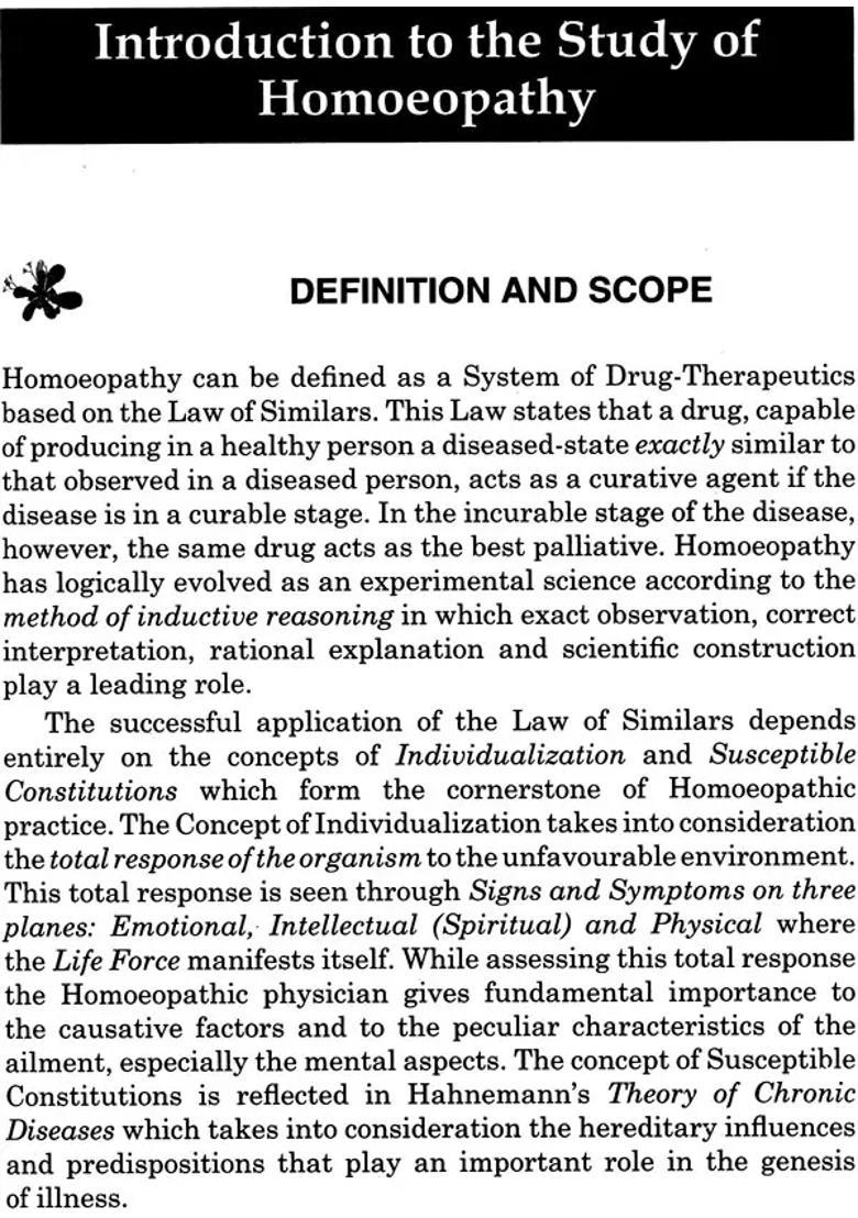 Principles and Practice of Homoeopathy (Homoeopathic Philosophy and Repertorization) - Indya