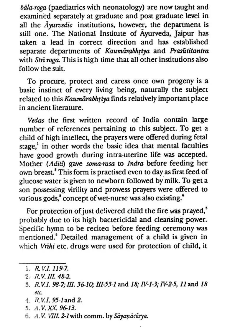 Child Health Care in Ayurveda - Indya