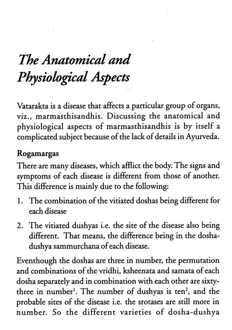 Vatarakta and Its Treatment - Indya