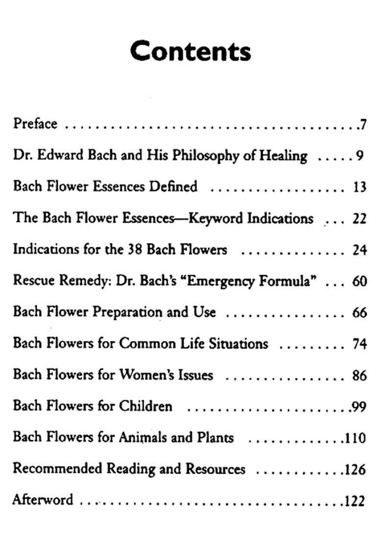 Bach Flower Essences - Indya