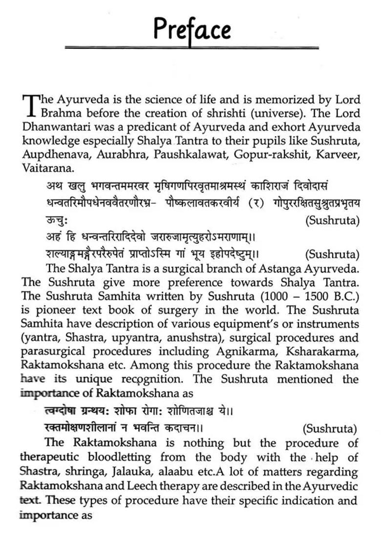 Application Of Leech Therapy In Clinical Practice - Indya