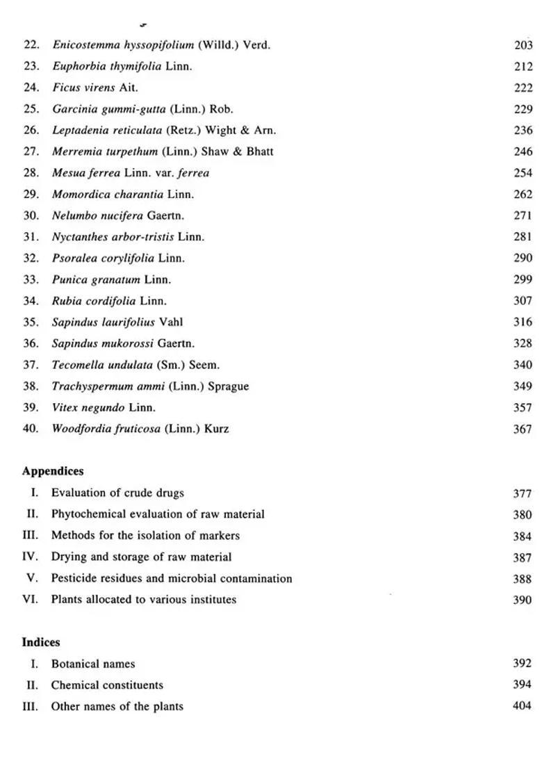 Quality Standards of Indian Medicinal Plants- Volume-3 - Indya