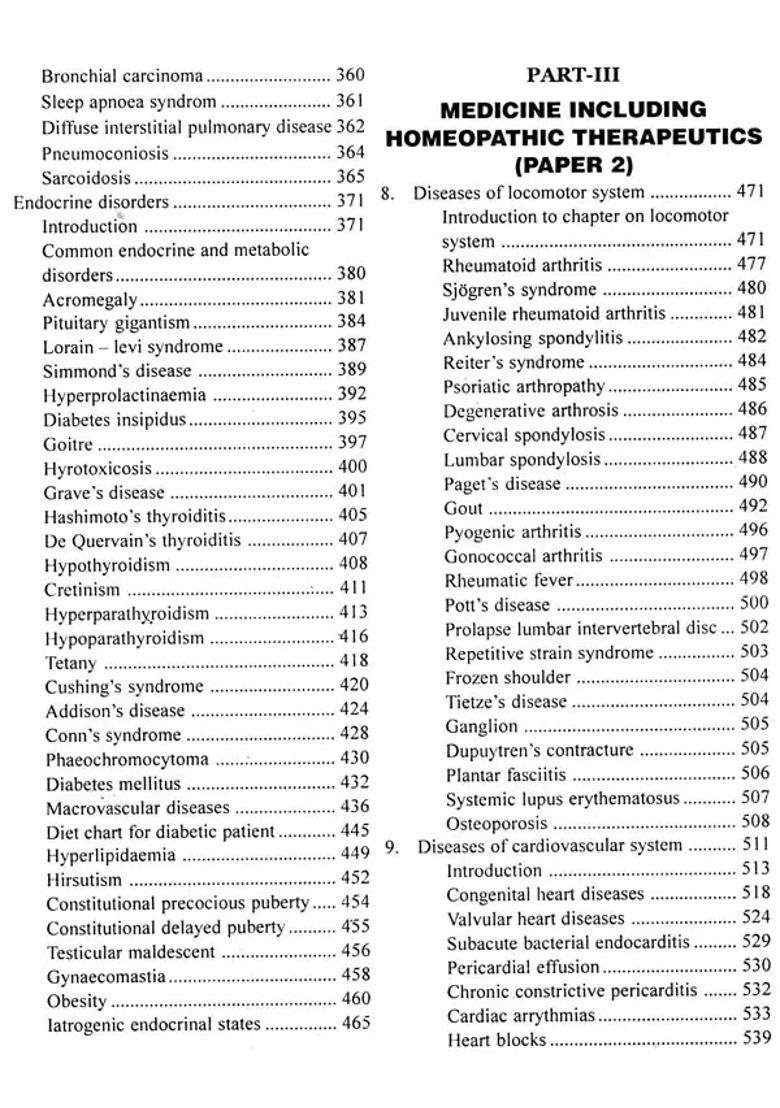 Homeopathic Principles and Practice of Medicine - Indya