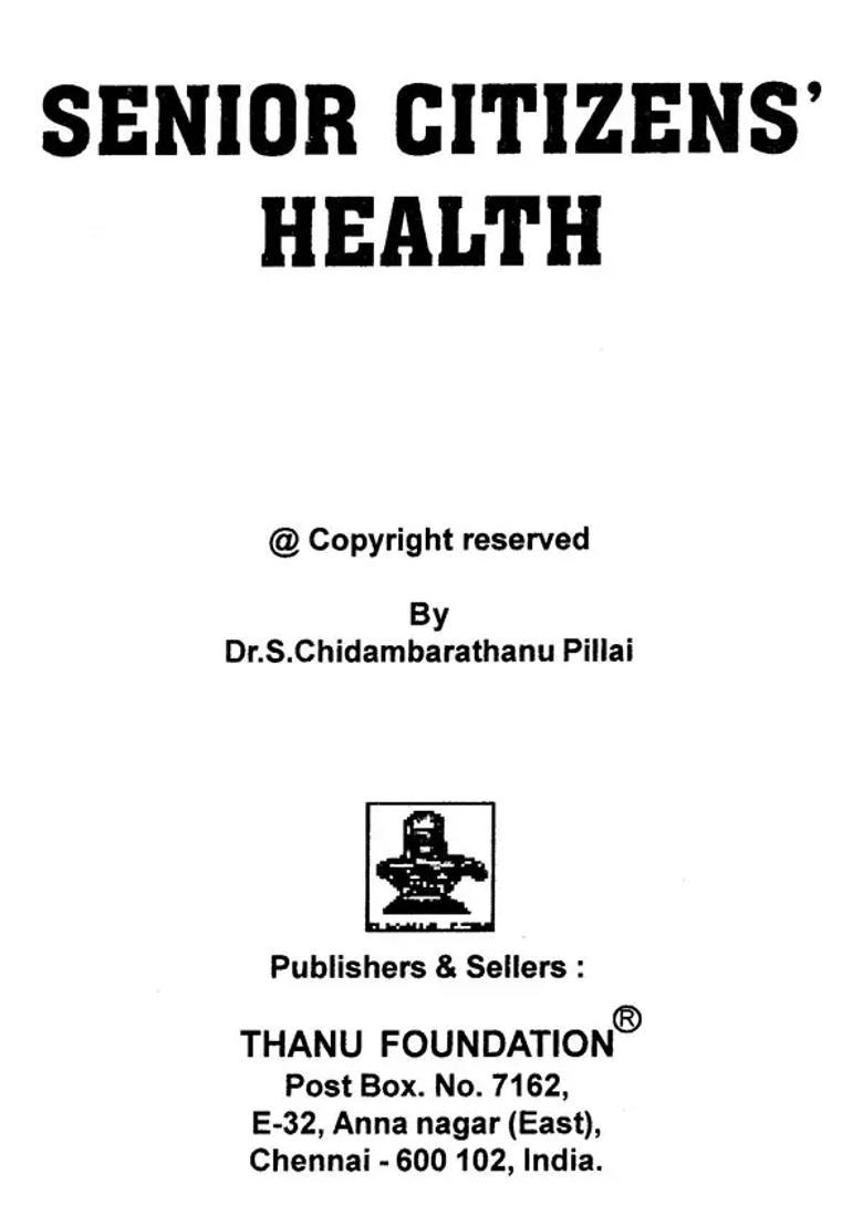 Senior Citizens Health - Indya