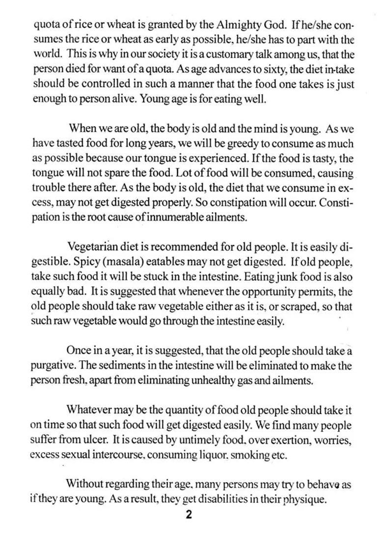 Senior Citizens Health - Indya