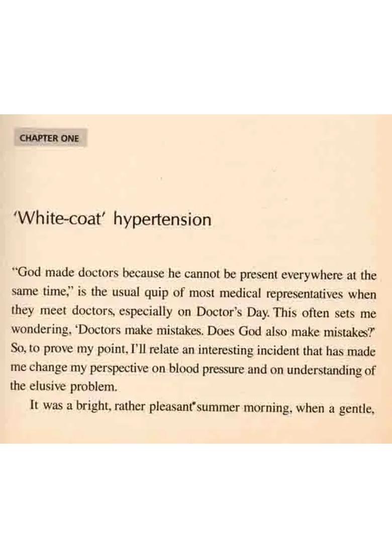 Your Family Doctor- High Blood Pressure (Diagnosis and Prevention, Medicines, Self-Management) - Indya