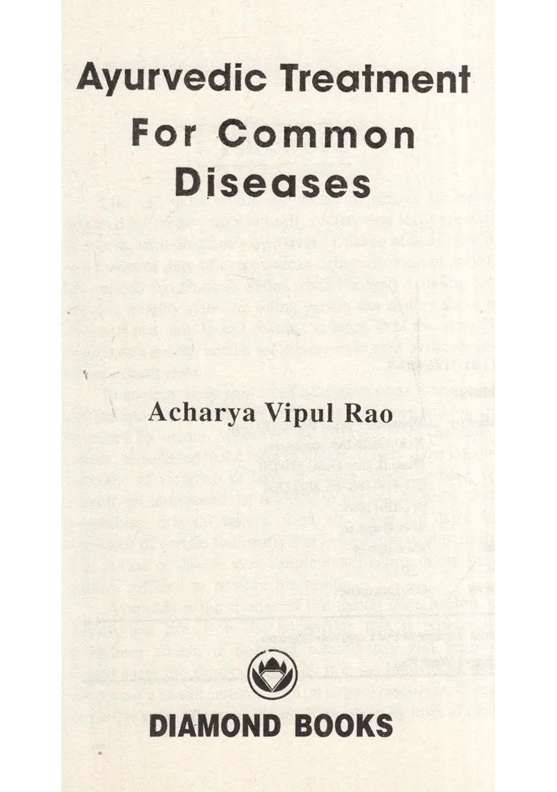 Ayurvedic Treatment For Common Diseases - Indya