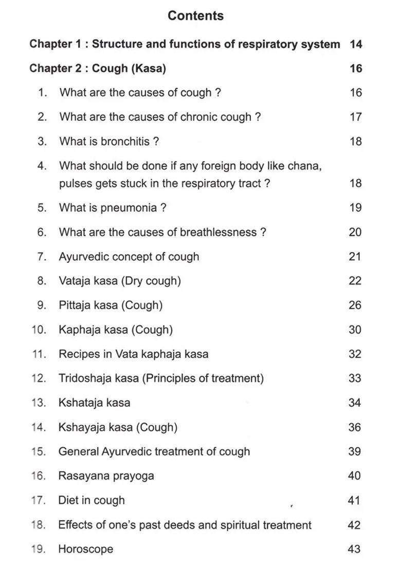 Ayurvedic Remedies on Cough, TB, Asthma, Hiccups, Etc (Including Remedies on Ear Ailments) - Indya