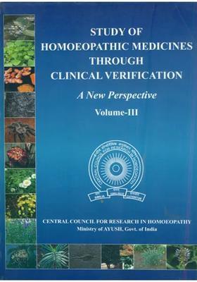 Study of Homoeopathic Medicines Through Clinical Verification - A New Perspective