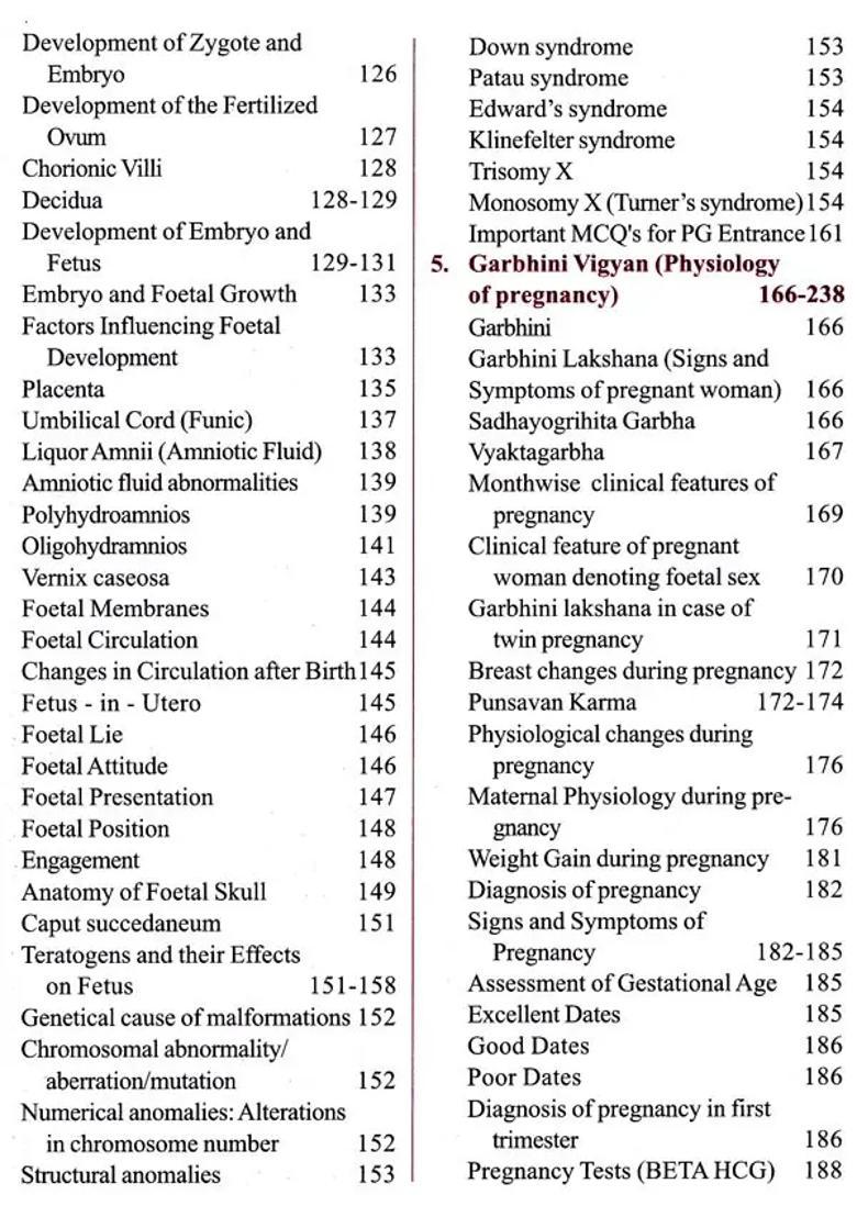 Ayurvediya Prasuti Tantra (According to New Syllabus of Central Council of Indian Medicine, New Delhi) - Indya
