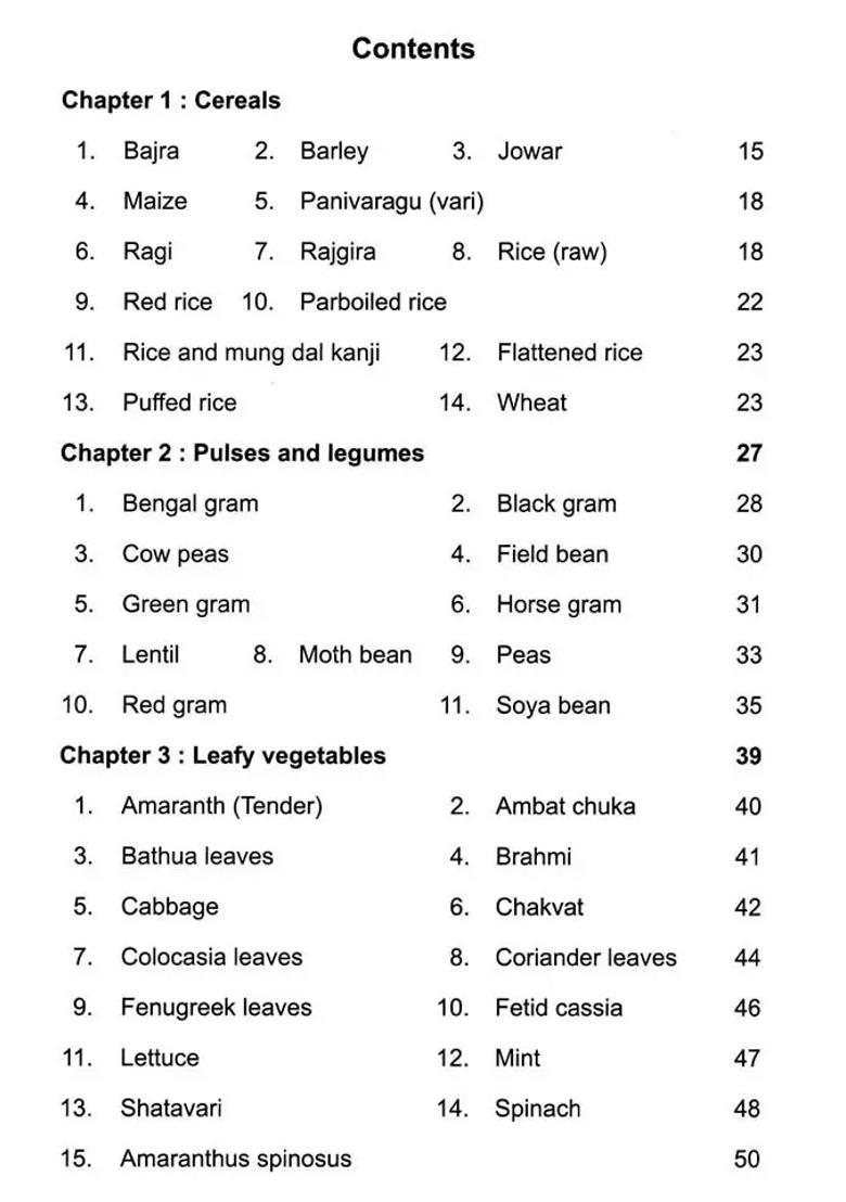 Medicinal Properties of Foodgrains, Pulses, Vegetables, Fruits and Spices - Indya