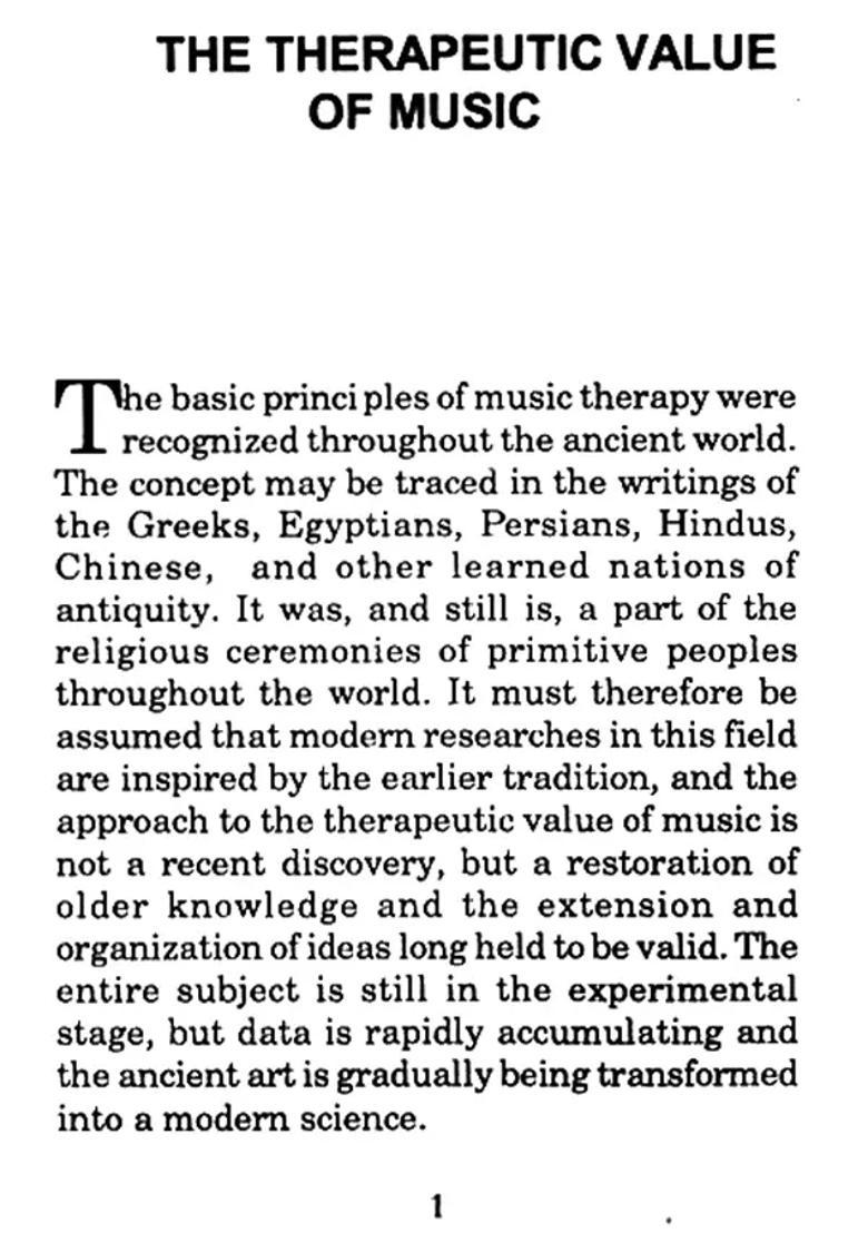 Therapeutic Value of Music - Indya