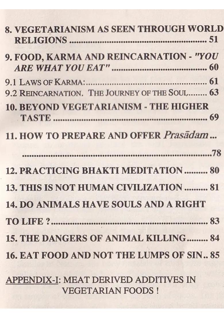 Beyond Vegetarianism The Health, Ethical and Spiritual Values of Vegetarian Foods (An Old and Rare Book) - Indya