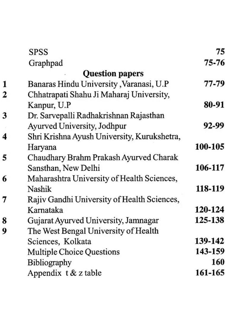 Research Methodology Medical Statistics - Indya