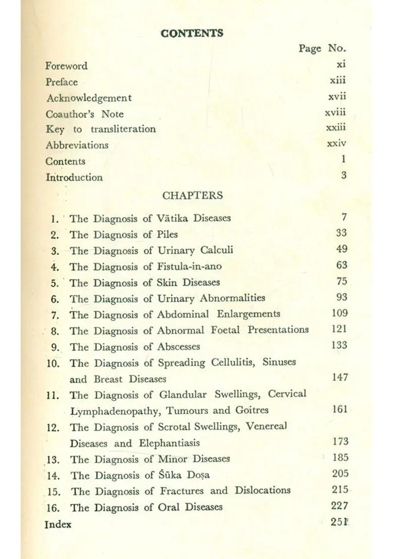 Diagnostic Considerations in Ancient Indian Surgery- Based on Nidana-Sthana of Susruta Samhita Part-3 (An Old and Rare Book) - Indya