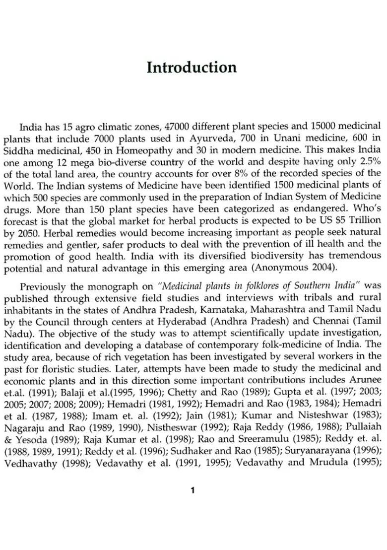 Unani Medicinal Plants of Andhra Pradesh (Part I) - Indya