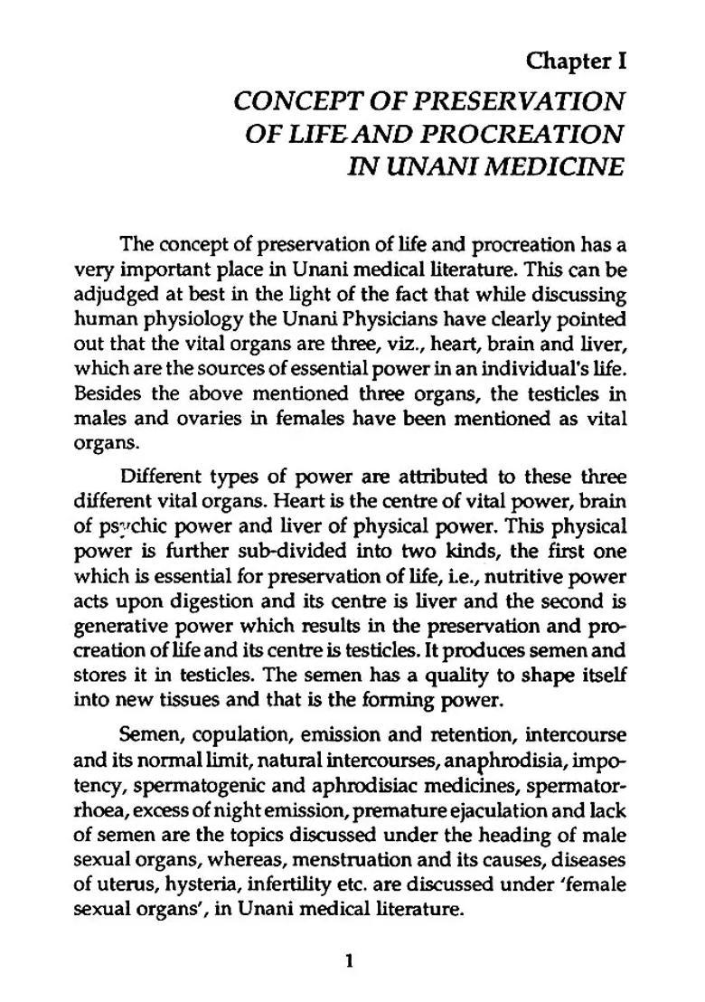 The Concept of Birth Control in Unani Medicine (An Old and Rare Book) - Indya