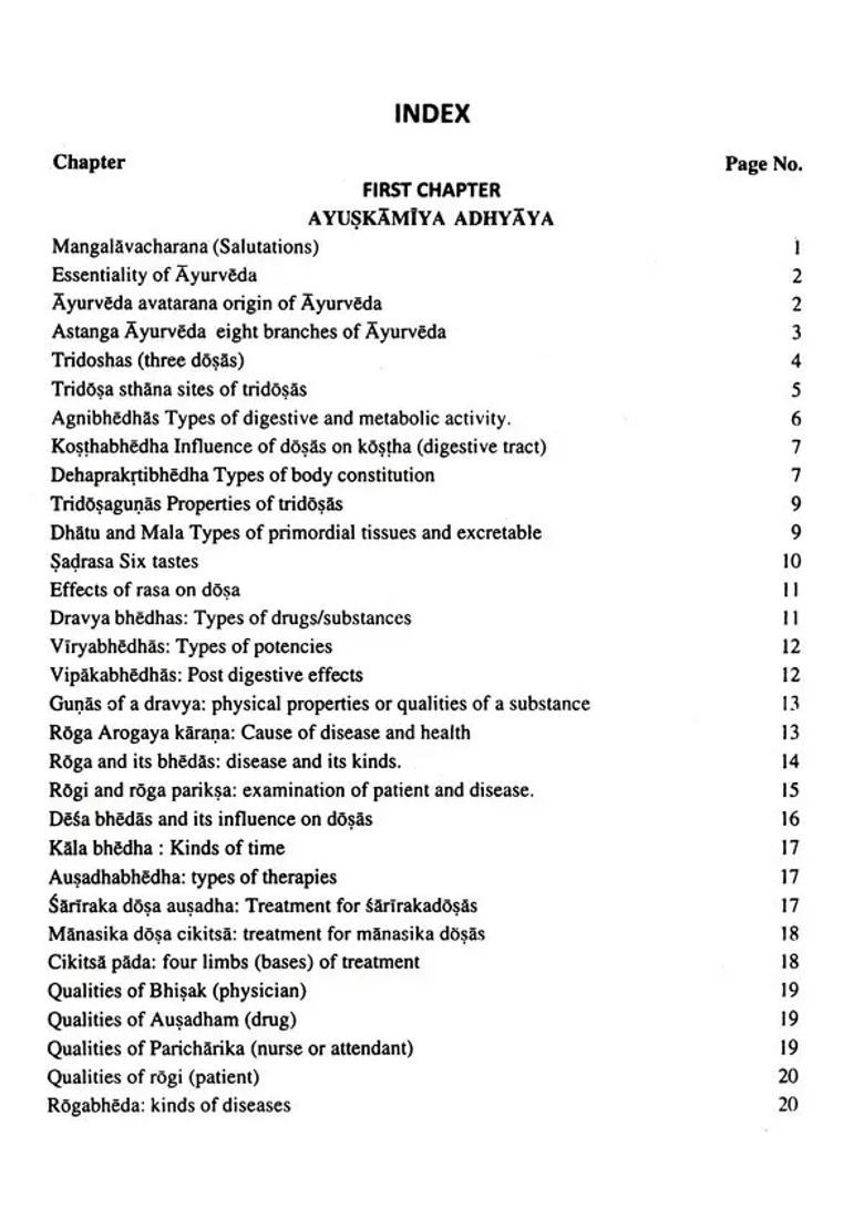 Astangahrdayam- Sutrasthana (Text, English Translation with Notes and Appendices Including Illustrations, Tables and Indices) - Indya