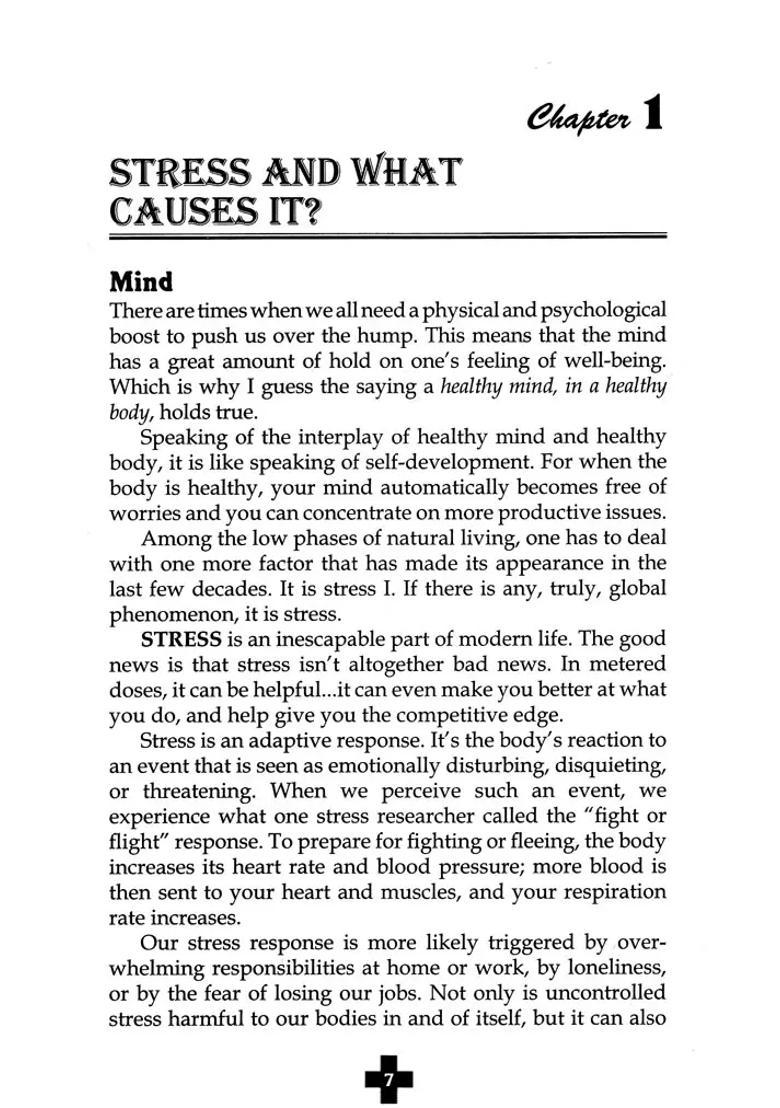 Perfect Health- The Complete Guide for Body Mind (Stress Alternative Therapies) - Indya