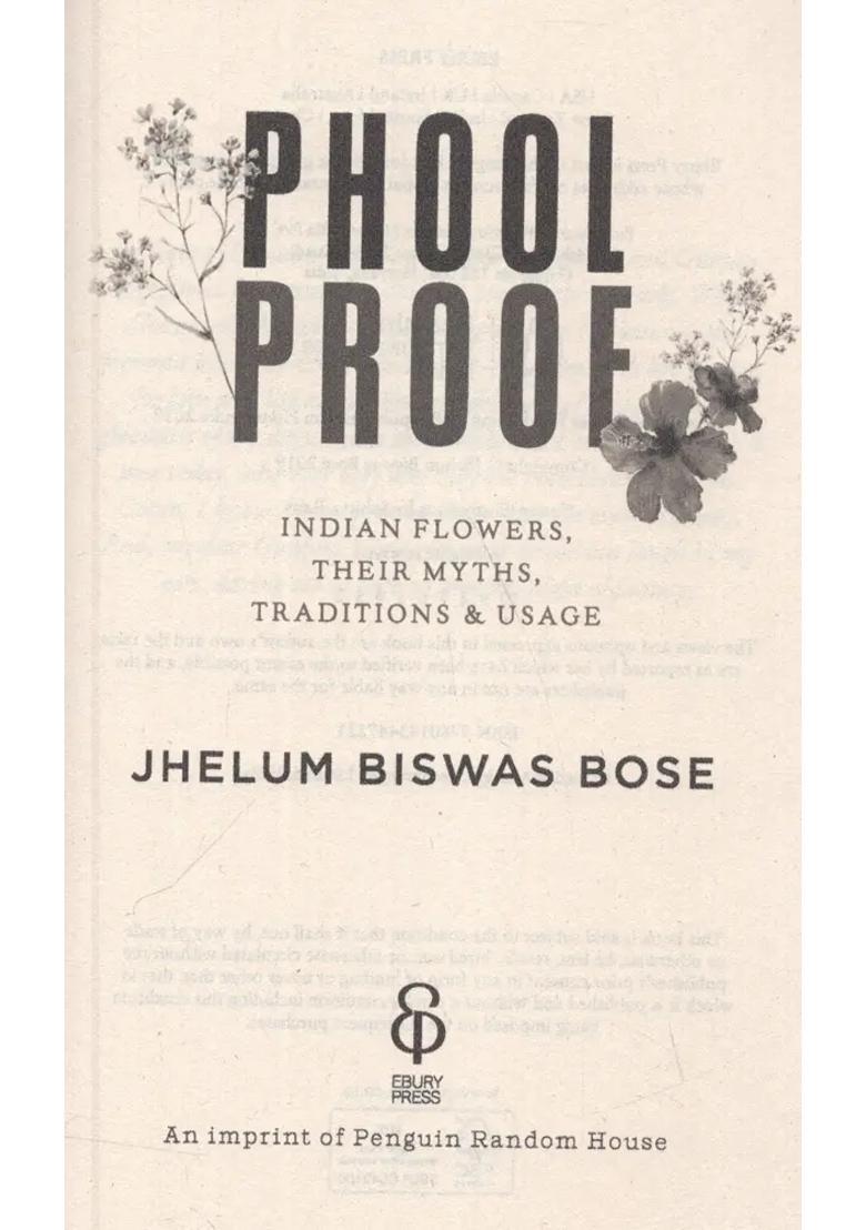 Phoolproof Indian Flowers, Their Myths, Traditions Usage - Indya
