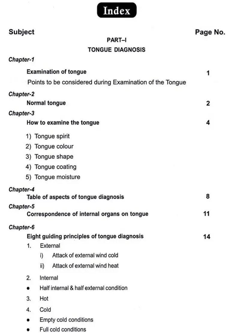 A Treatise on Advance Acupressure Acupuncture (Tongue Diagnosis) - Indya