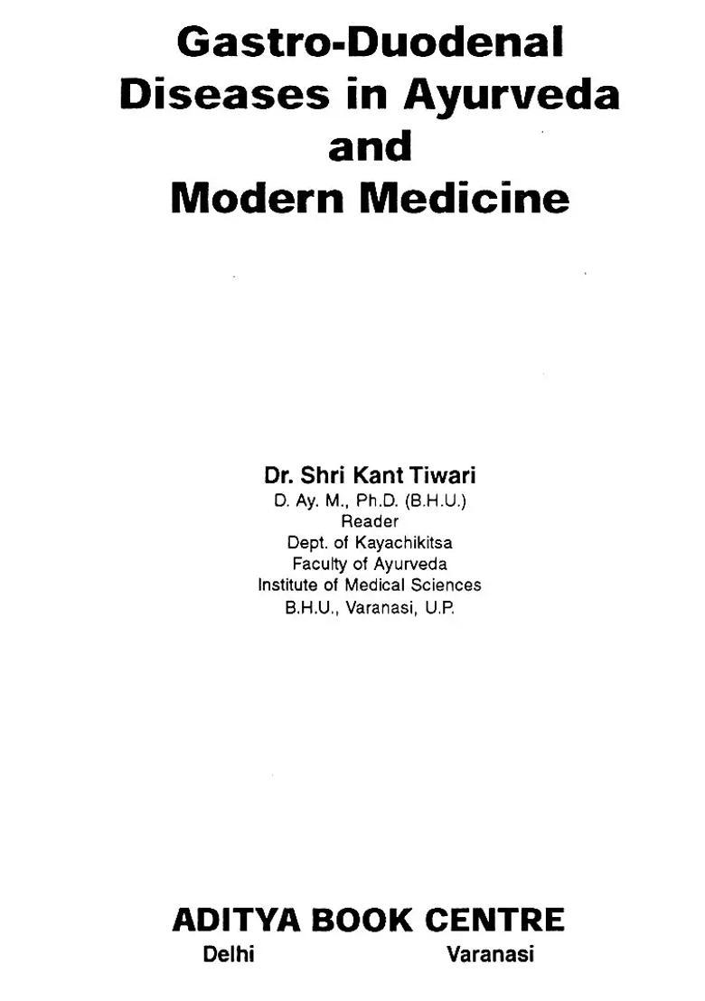 Gastro-Duodenal Diseases in Ayurveda and Modern Medicine - Indya