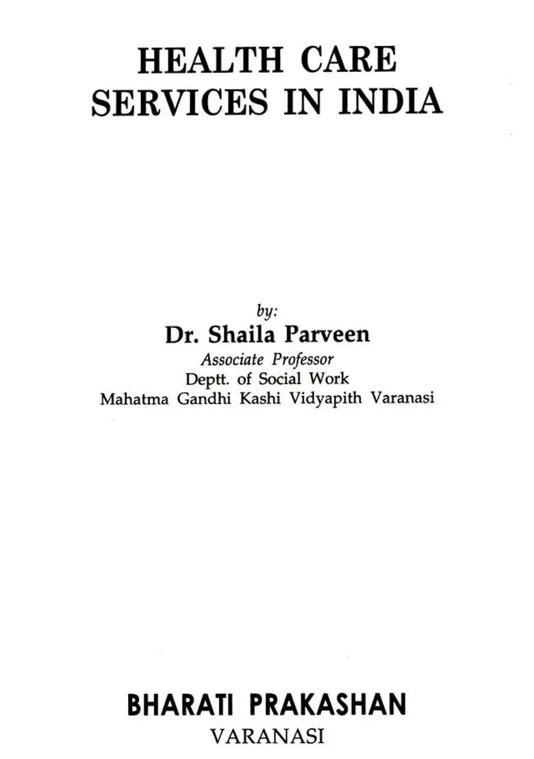 Health Care Services in India - Indya