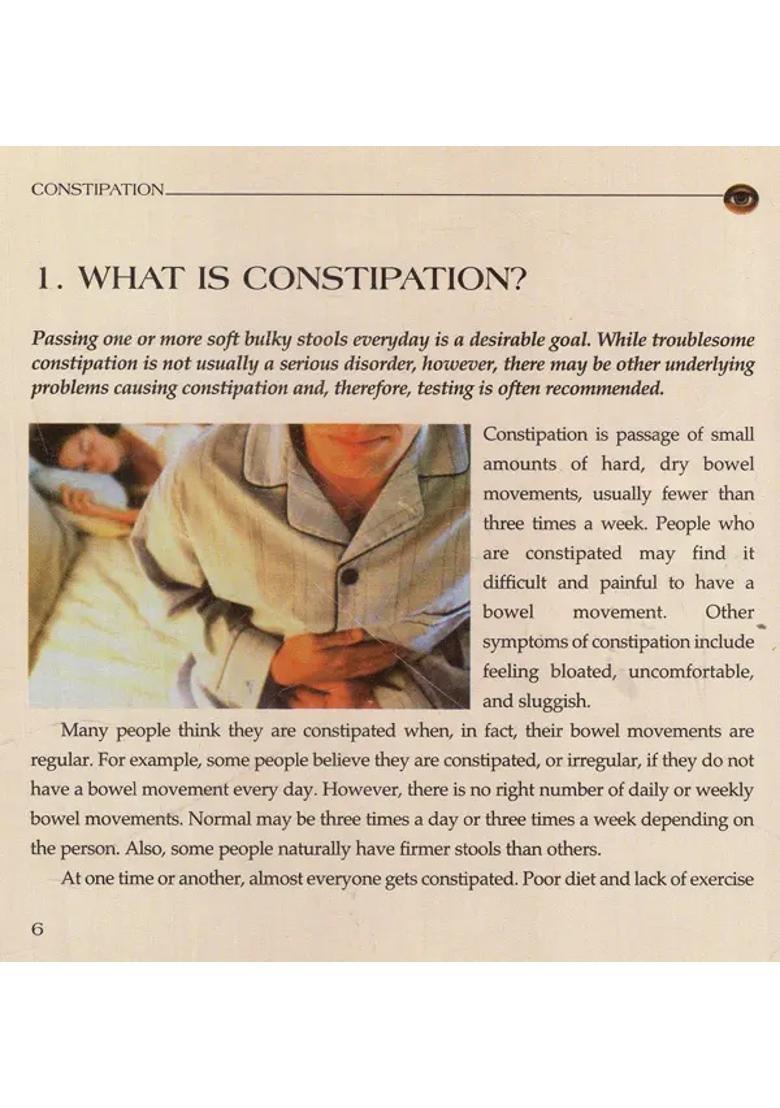 Constipation- How to Cope with It (Symptoms, Causes and Treatments) - Indya