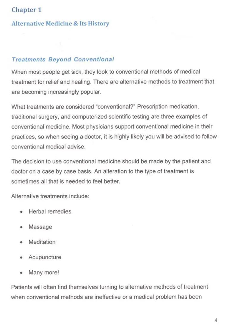 Alternative Medicine - Indya