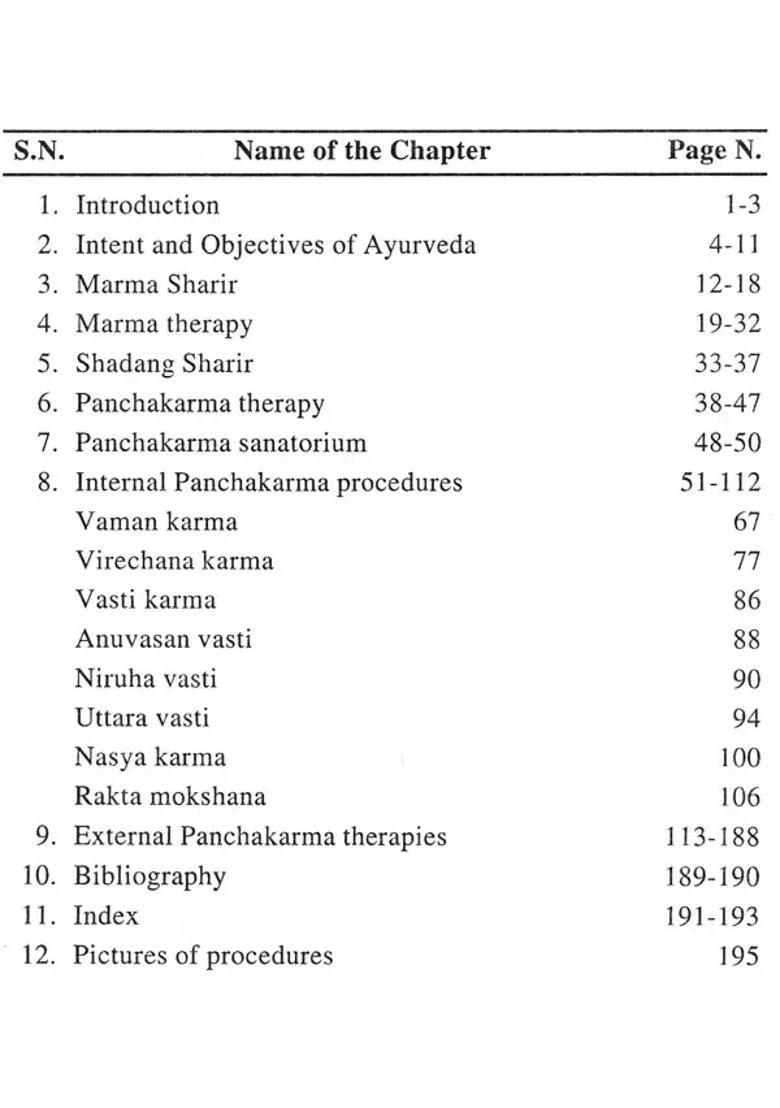 Hand Book on Marma and Panchakarma Therapy - Indya