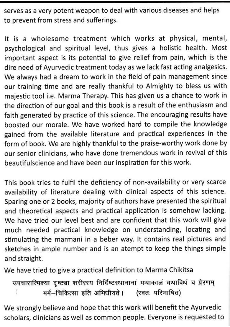 Clinical Approach to Marma Chikitsa - Indya
