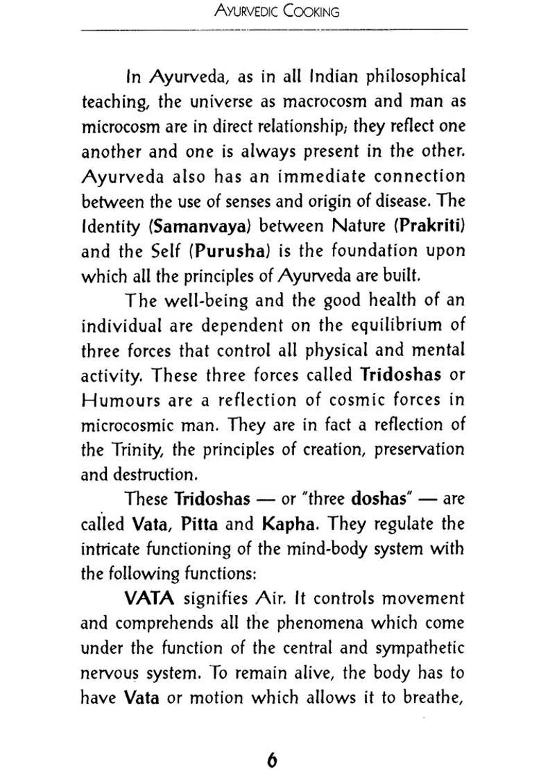 Ayurvedic Cooking - Indya