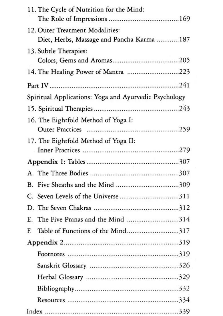 Ayurveda and The Mind (The Healing of Consciousness) - Indya