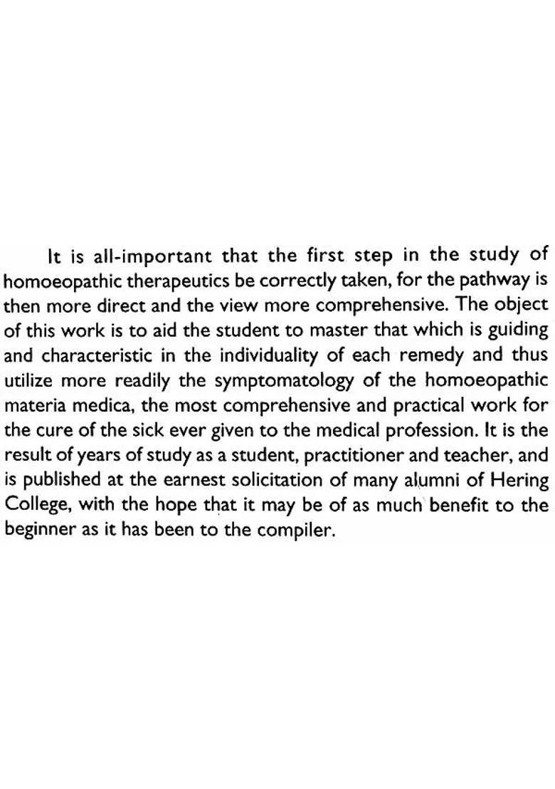 Allens Keynotes - Rearranged and Classified with Leading Remedies of Materia Medica and Bowel Nosodes - Indya