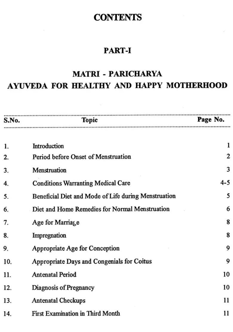 Ayurvedic Concepts of Healthy Mother and Happy Child - Indya