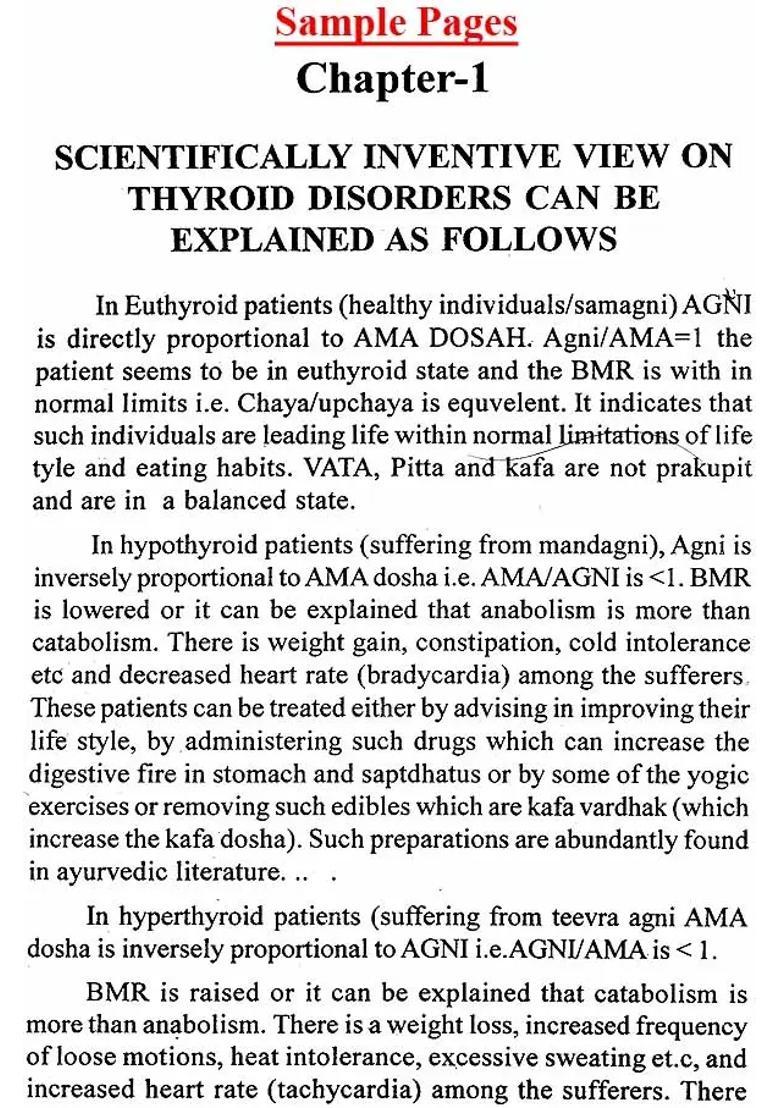 Principles and Practice of Thyroid Disorders in Ayurveda - Indya