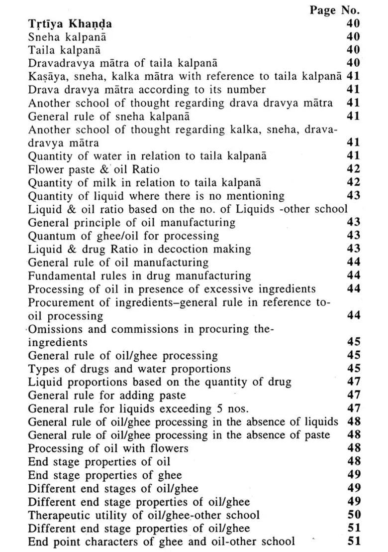 Vaidyaka Paribhasa Pradipa Of Sri Govindsena - Indya
