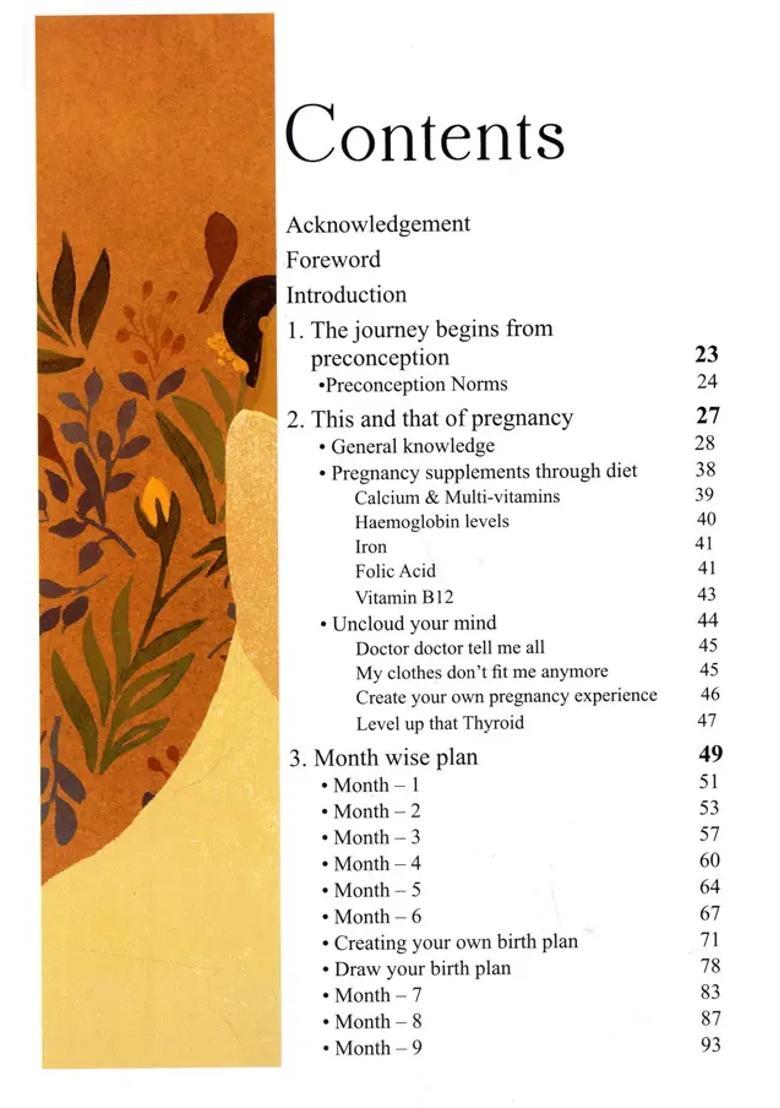 Beginning of Motherhood- A Holistic Perspective (When to Do What - For Healthy Pregnancy and Natural Delivery) - Indya