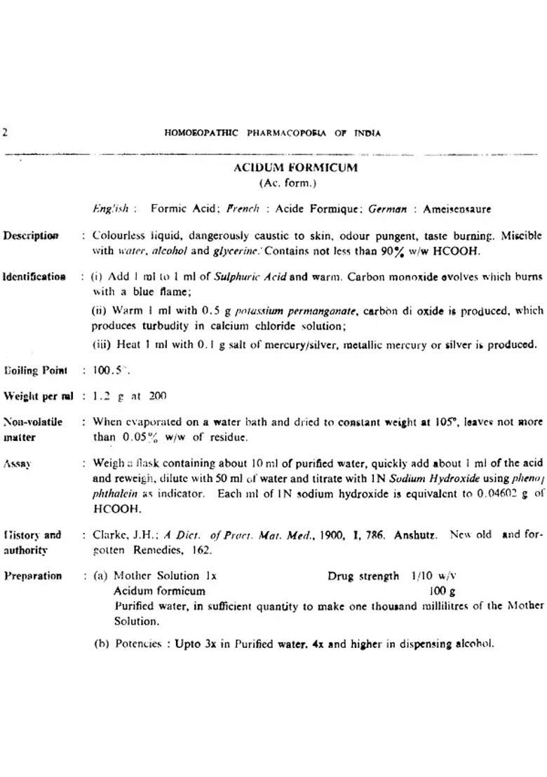 Homoeopathic Pharmacopoeia of India (PDH-58 Vol-VII An Old and Rare Book) - Indya