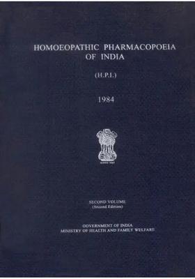 Homoeopathic Pharmacopoeia of India (PDH-58 Vol-II An Old and Rare Book)