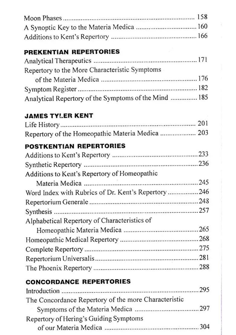 A Reference to Repertories for Homeopathic Students - Indya