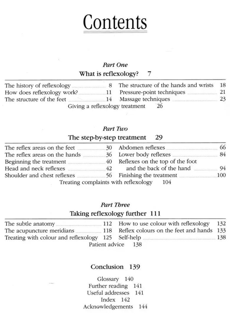 The Reflexology Manual (An Easy-to-Use Guide to Treating the Body Through the Feet and Hands) - Indya